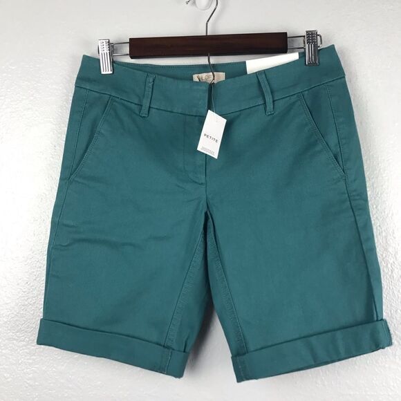 LOFT Outlet Bermuda Roll Shorts - Picture 1 of 5